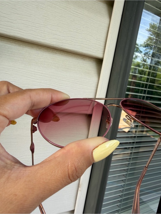 Kate Spade Joshelle Pink Aviator Sunglasses with Case main image 11